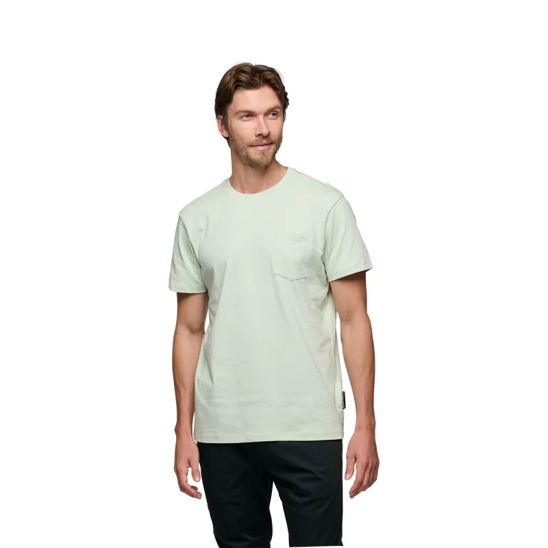 Black Diamond Men's Project SS T-Shirt Foam Green-1