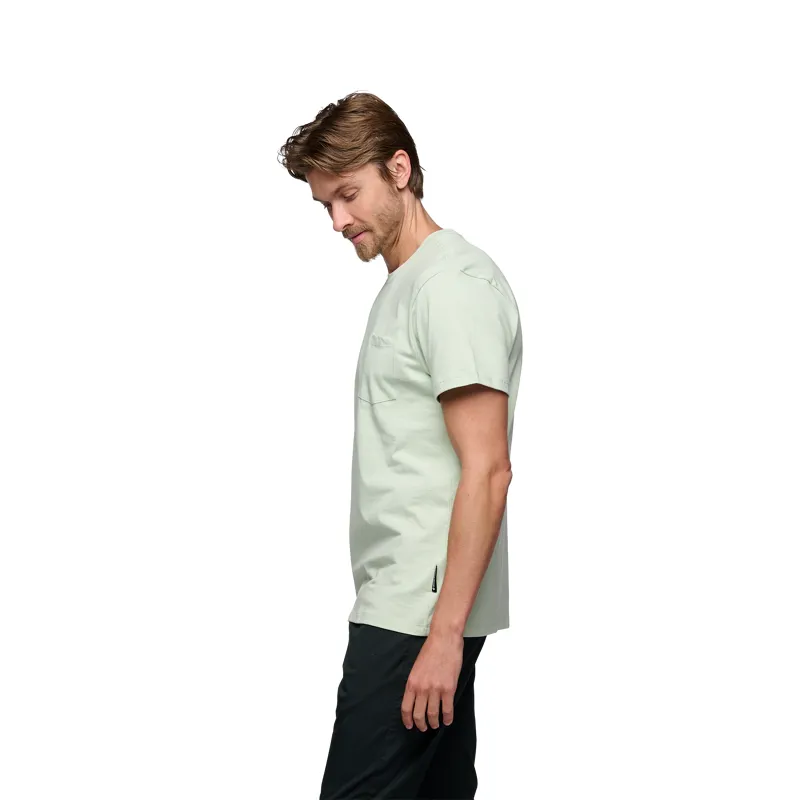 Black Diamond Men's Project SS T-Shirt Foam Green-2