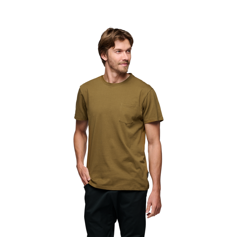 Black Diamond Men's Project SS T-Shirt Dark Curry-1