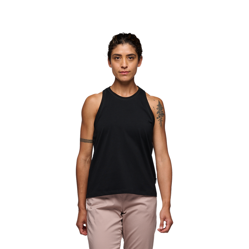 Black Diamond Women's Project Muscle Tank Black-1