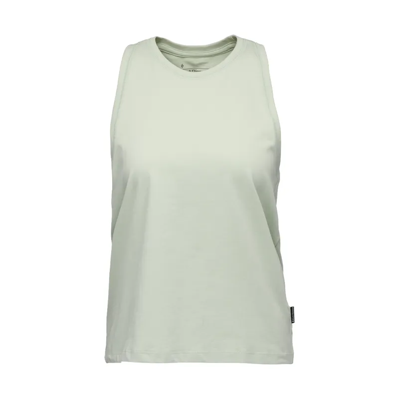 Black Diamond Women's Project Muscle Tank Foam Green