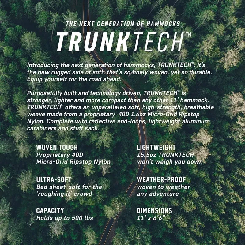 Grand Trunk TrunkTech Double Two-Tone Hammock Navy-2