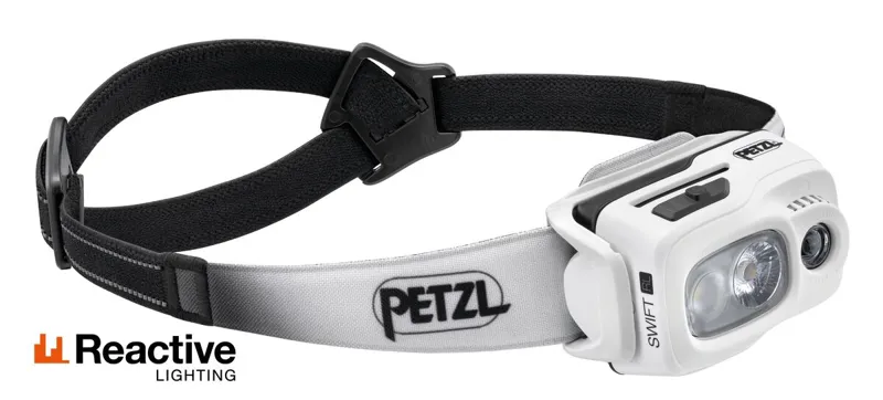 Petzl Swift RL 1100 Headlamp White