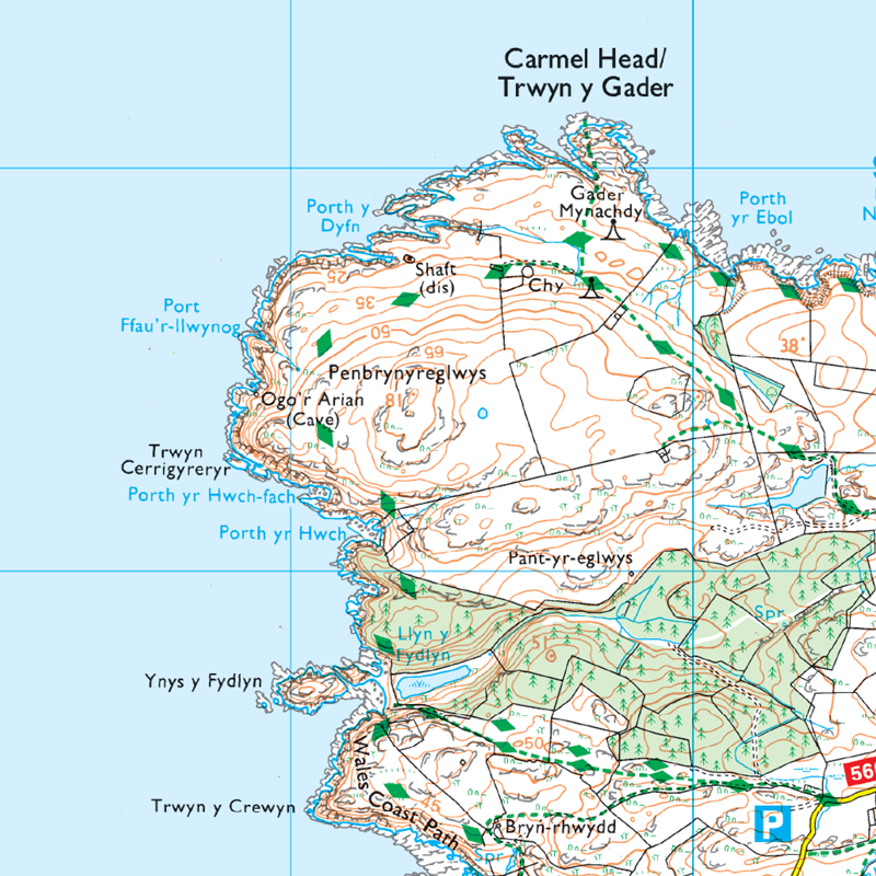 OS Explorer Map 262 Anglesey West-3