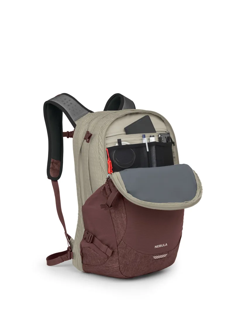 Osprey Nebula 32 Sawdust Tan/Raisin Red-2