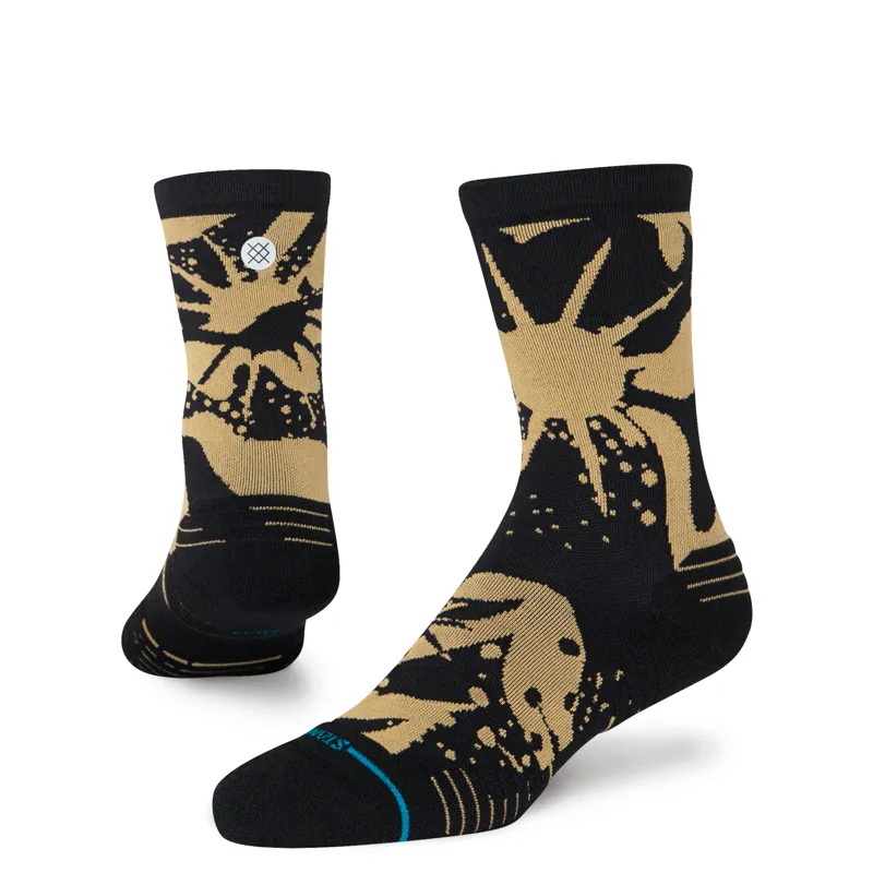 Stance Men's Sun Dust Crew Socks Black Brown