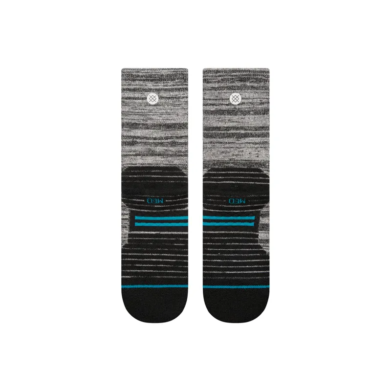 Stance Men's Mid Wool Crew Socks Black-1