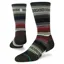 Stance Men's Mid Wool Crew Socks Black Red