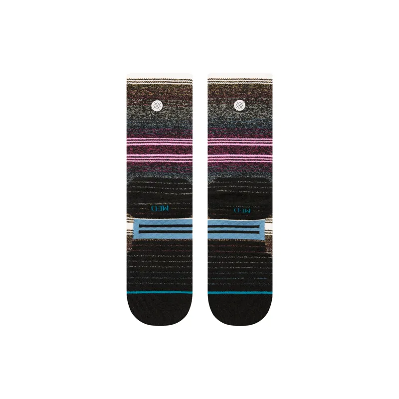 Stance Women's Mid Wool Crew Socks Purple -2