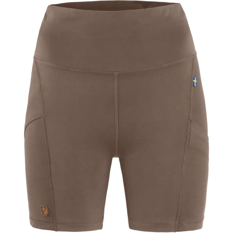 Fjallraven Women's Abisko 6 Short Tights Suede Brown
