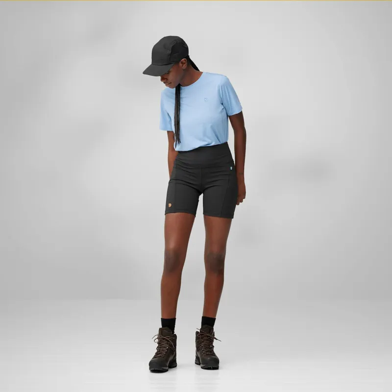 Fjallraven Women's Abisko 6 Short Tights Black-5