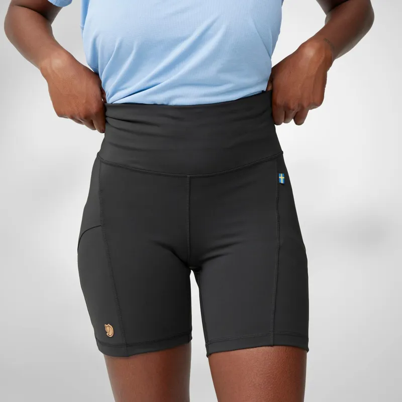 Fjallraven Women's Abisko 6 Short Tights Black-3
