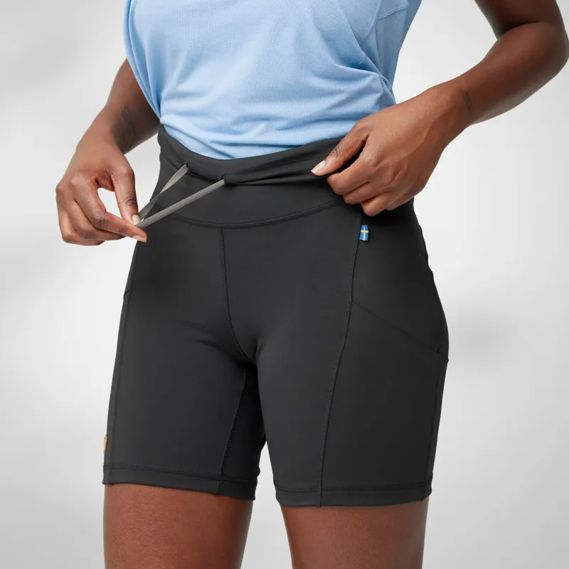 Fjallraven Women's Abisko 6 Short Tights Black-4