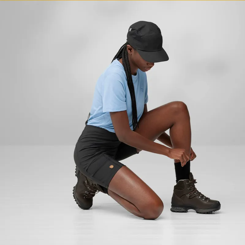 Fjallraven Women's Abisko 6 Short Tights Suede-7