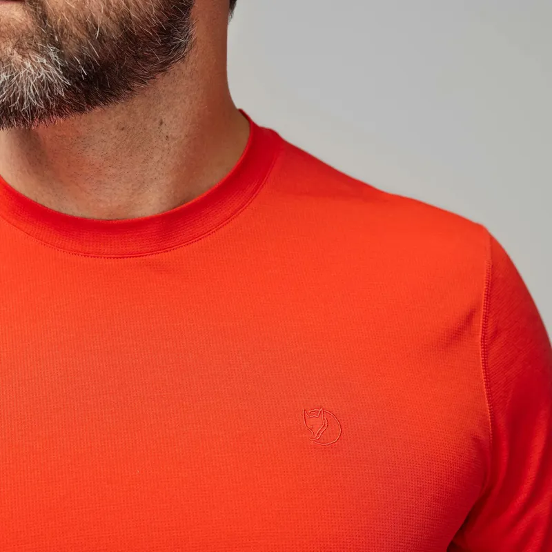 Fjallraven Mens Abisko Day Hike LS Flame Orange-4