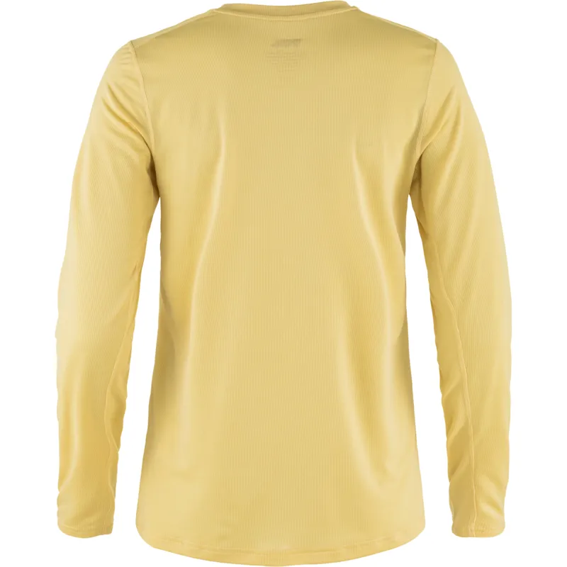 Fjallraven Womens Abisko Day Hike LS Mais Yellow-1