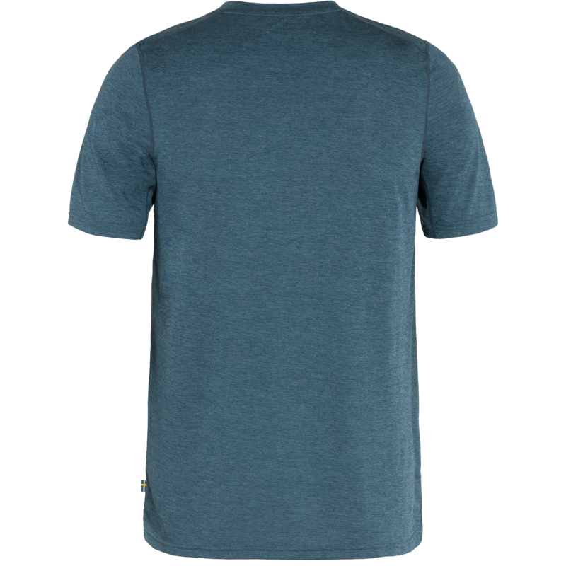 Fjallraven Mens Abisko Day Hike SS Blue-1