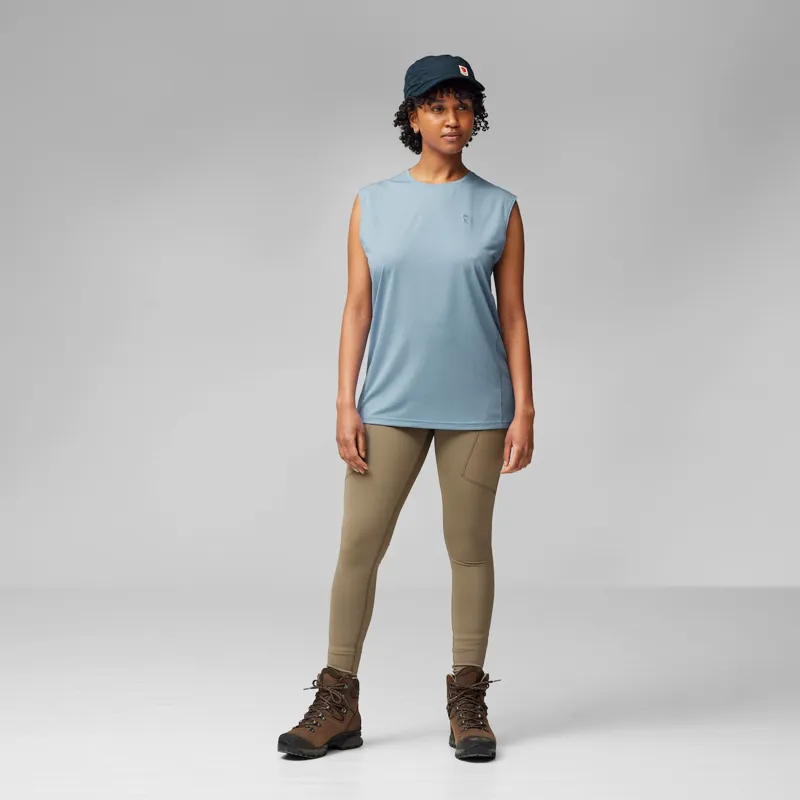 Fjallraven Women's Abisko Day Hike Tank Top Ultra Marine-2