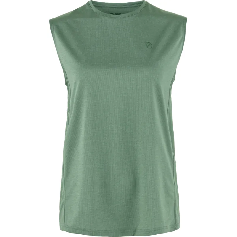 Fjallraven Women's Abisko Day Hike Tank Top Patina Green