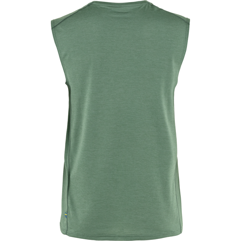 Fjallraven Women's Abisko Day Hike Tank Top Patina Green-1