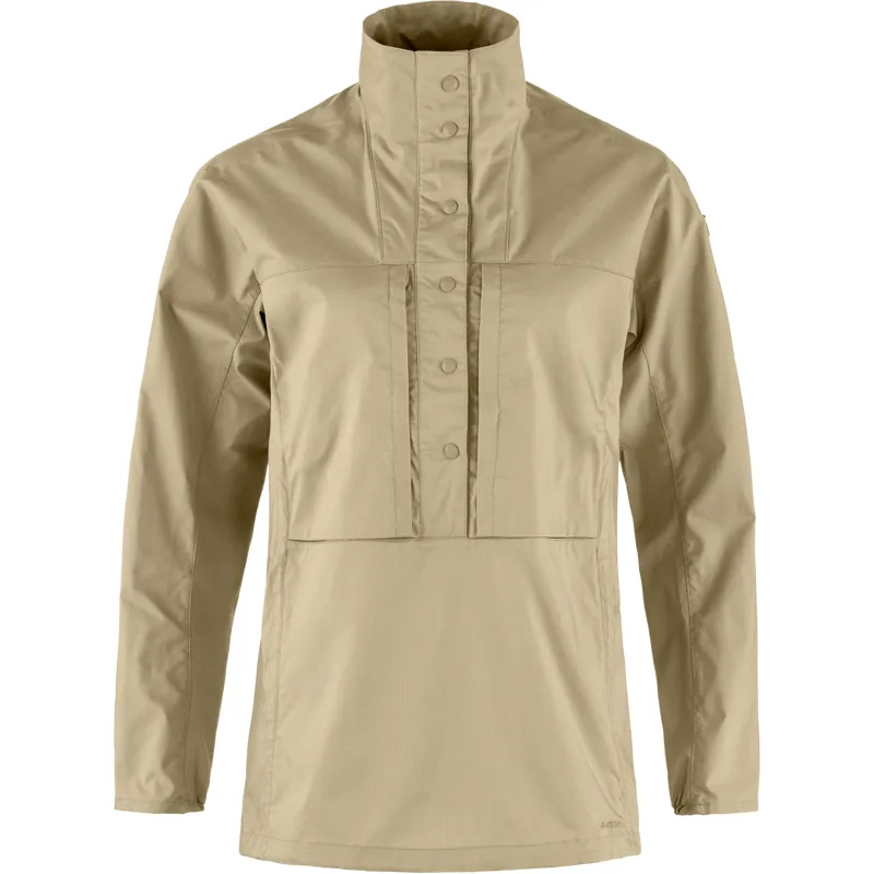 Fjallraven Womens Abisko Hike Anorak Fossil