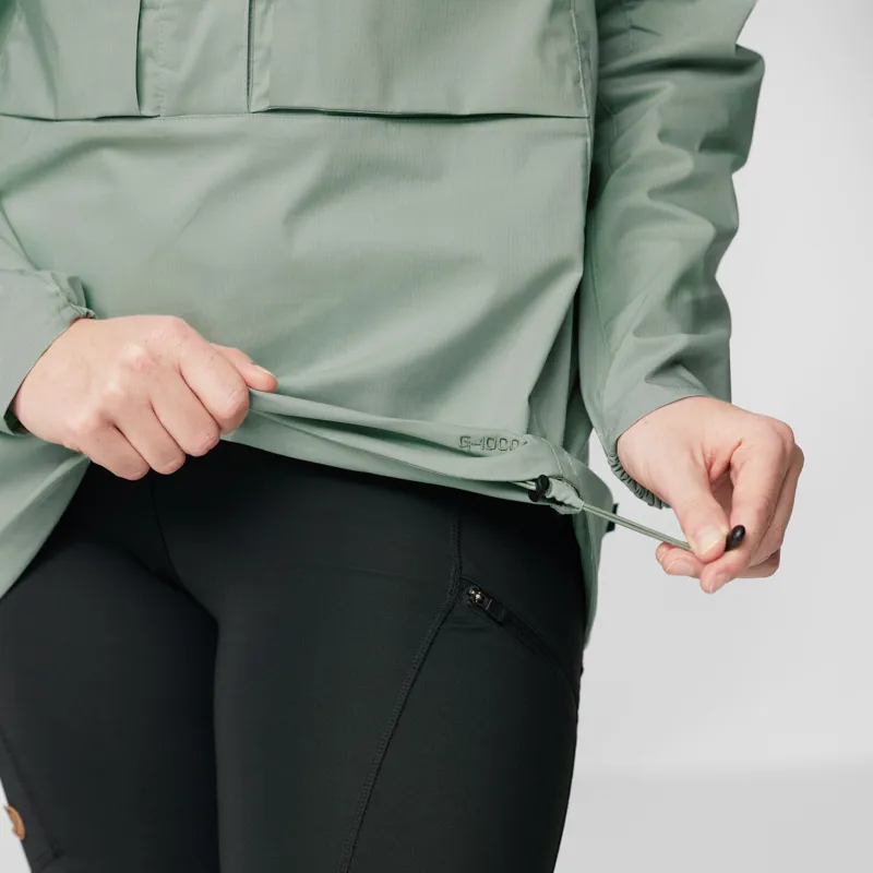 Fjallraven Womens Abisko Hike Anorak Fossil-5
