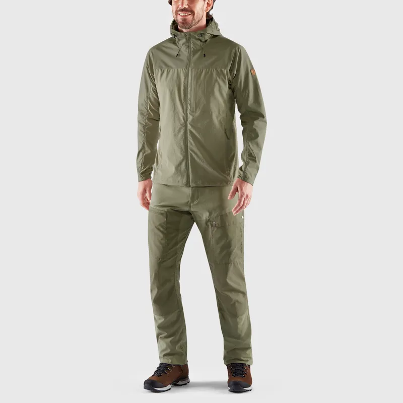 Fjallraven Men's Abisko Midsummer Jacket Dark Grey/ Black-2