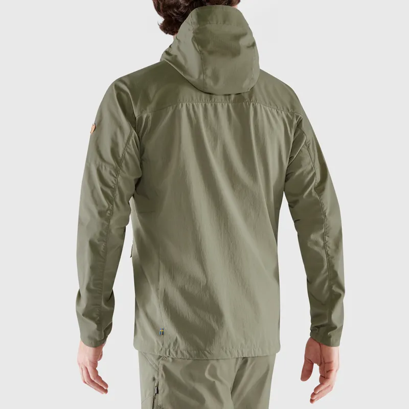 Fjallraven Men's Abisko Midsummer Jacket Dark Grey/ Black-3