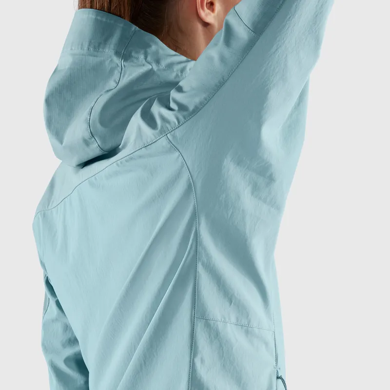 Fjallraven Women's Abisko Midsummer Jacket Jade Green/ Patina Green-5