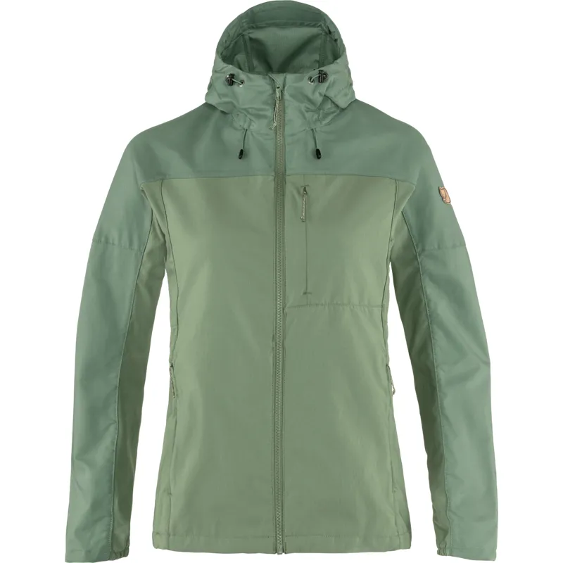 Fjallraven Women's Abisko Midsummer Jacket Jade Green/ Patina Green