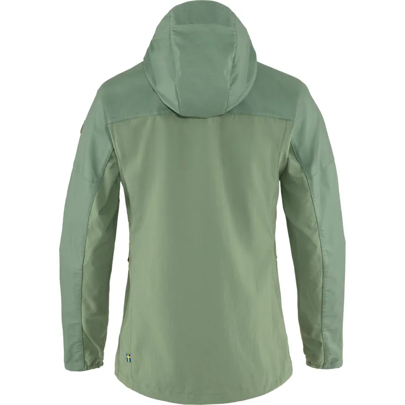 Fjallraven Women's Abisko Midsummer Jacket Jade Green/ Patina Green-1