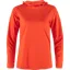 Fjallraven Womens Abisko Sun Hoodie Flame Orange