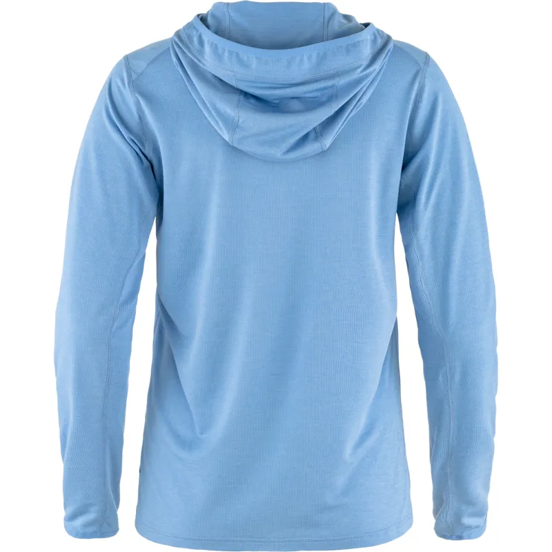 Fjallraven Womens Abisko Sun Hoodie Ultra Marine-1