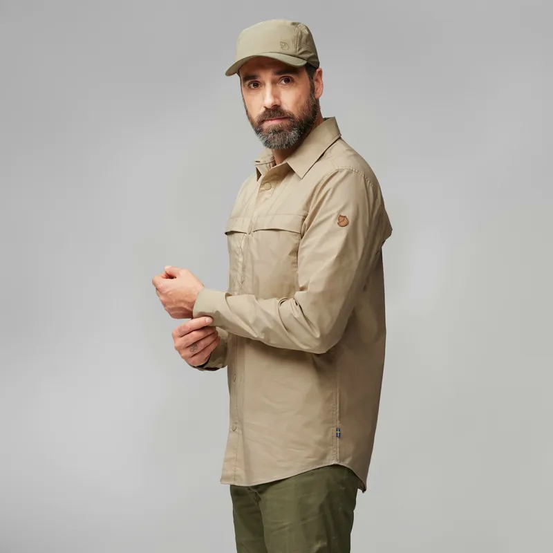 Fjallraven Men's Abisko Trail Shirt LS Grey-4