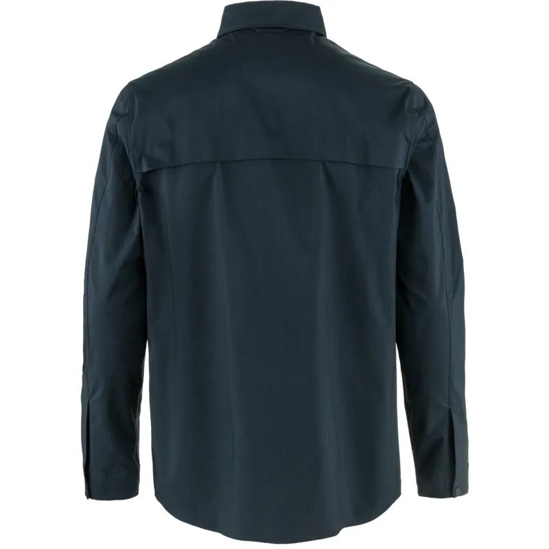 Fjallraven Men's Abisko Trail Shirt LS Navy-1