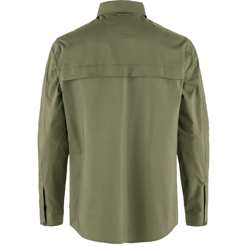Fjallraven Men's Abisko Trail Shirt LS Green-1