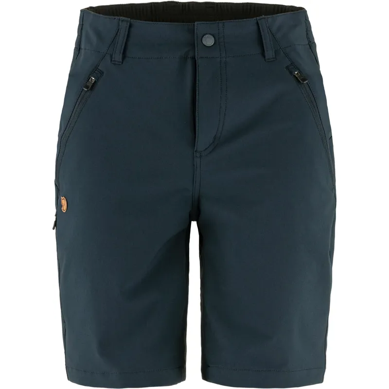 Fjallraven Women's Abisko Trail Stretch Shorts Dark Navy