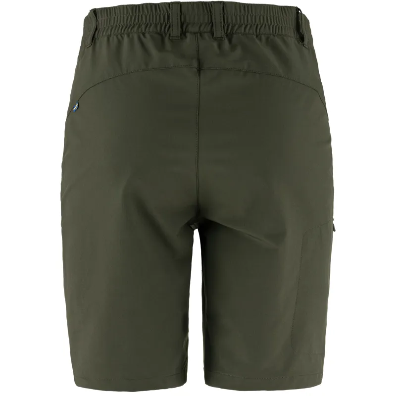 Fjallraven Women's Abisko Trail Stretch Shorts Deep Forest-1