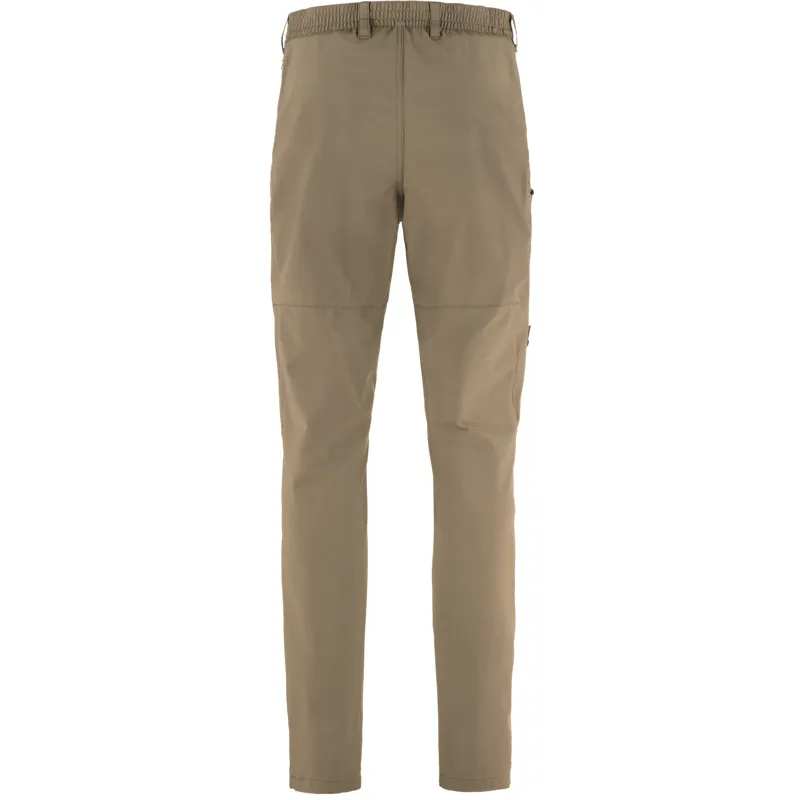 Fjallraven Men's Abisko Trail Stretch Trousers Suede Brown-1