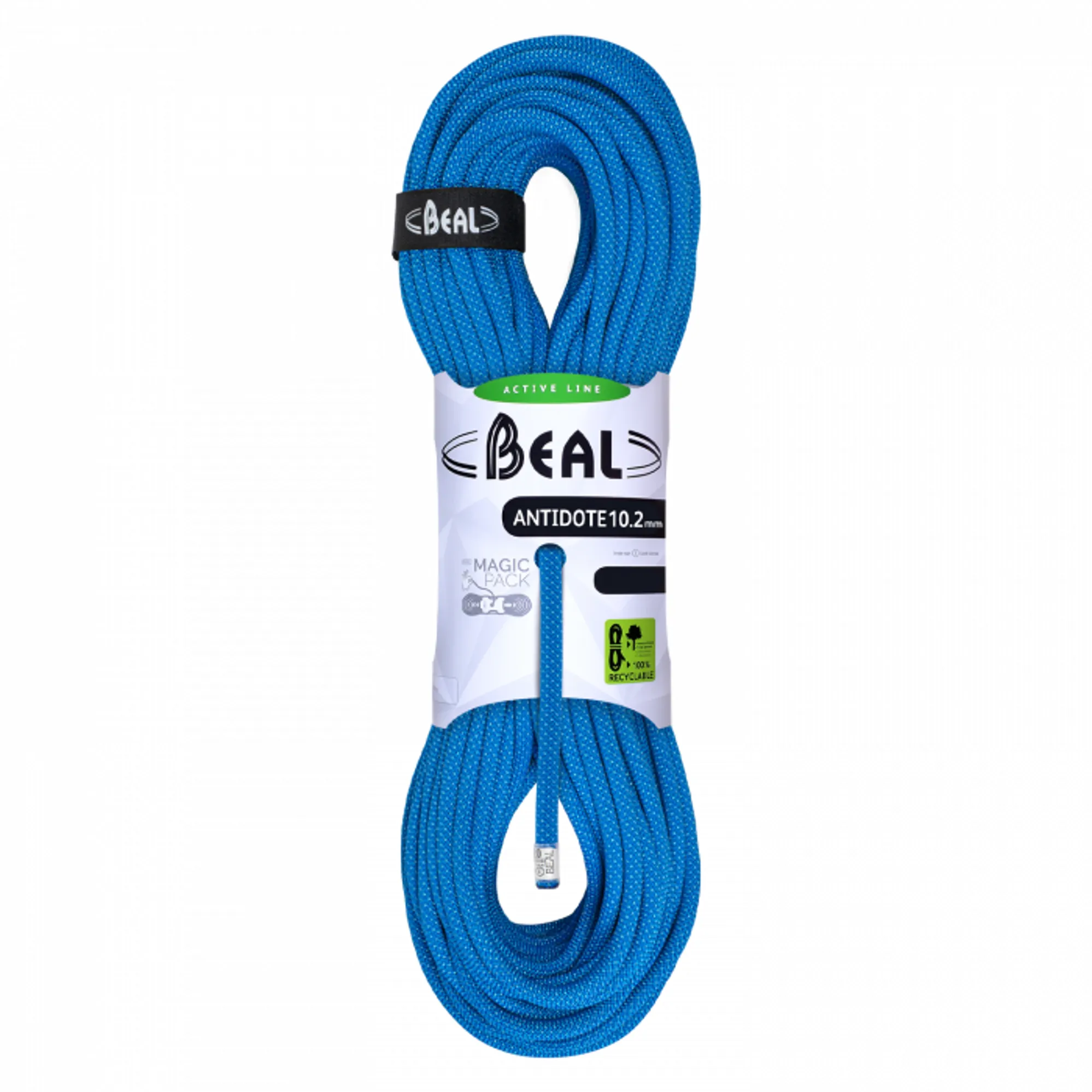 Beal Color Code Beal Antidote Climbing Rope 10.2mm x 50m Blue