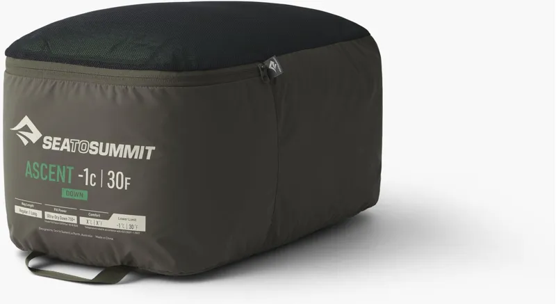 Sea to Summit Ascent -1C Regular Sleeping Bag Green-9
