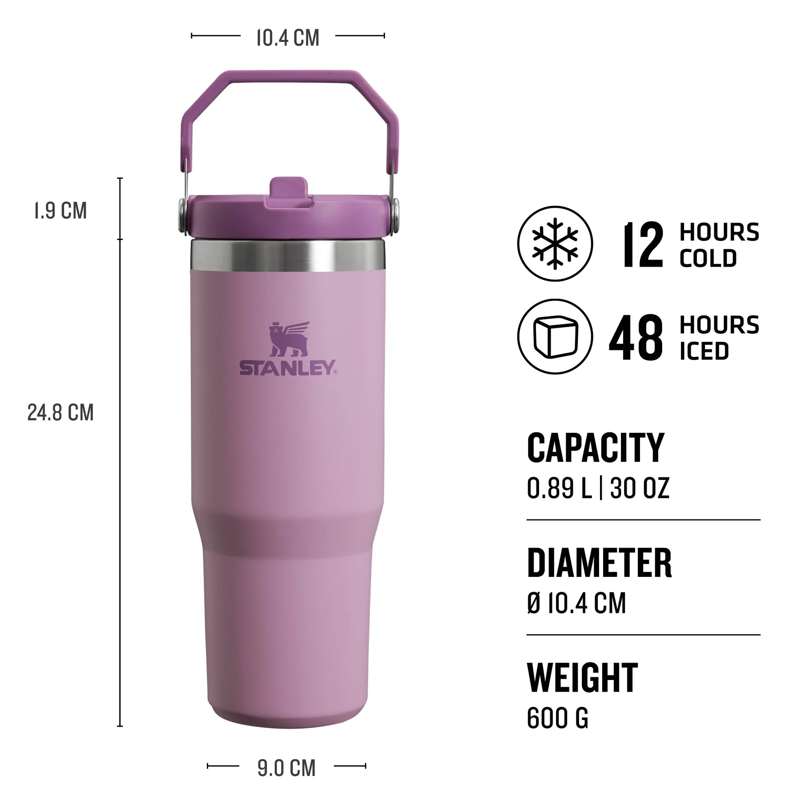 Stanley Classic Iceflow Flip Straw Tumbler 0.89L Lilac-1