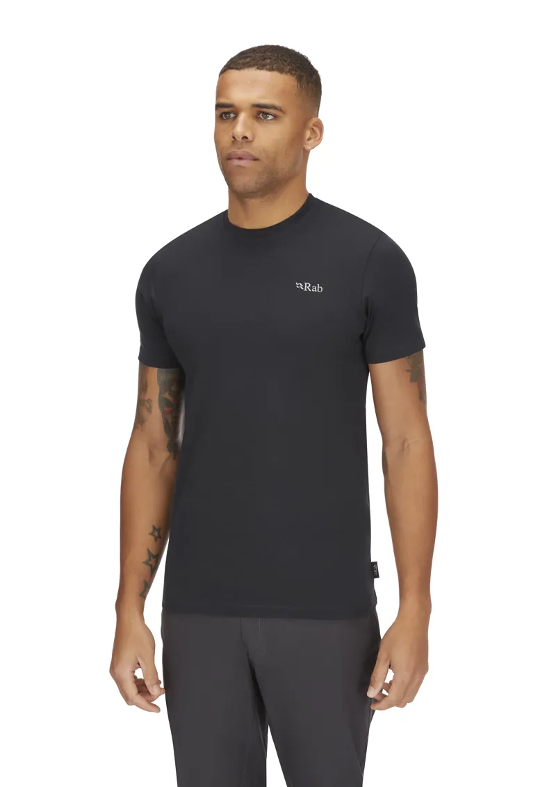 Rab Men's Basecamp 3 Peak Tee Beluga-4