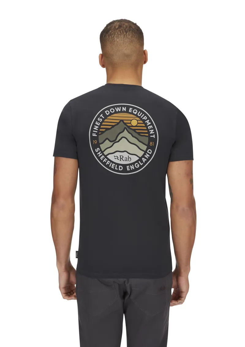 Rab Men's Basecamp 3 Peak Tee Beluga-5