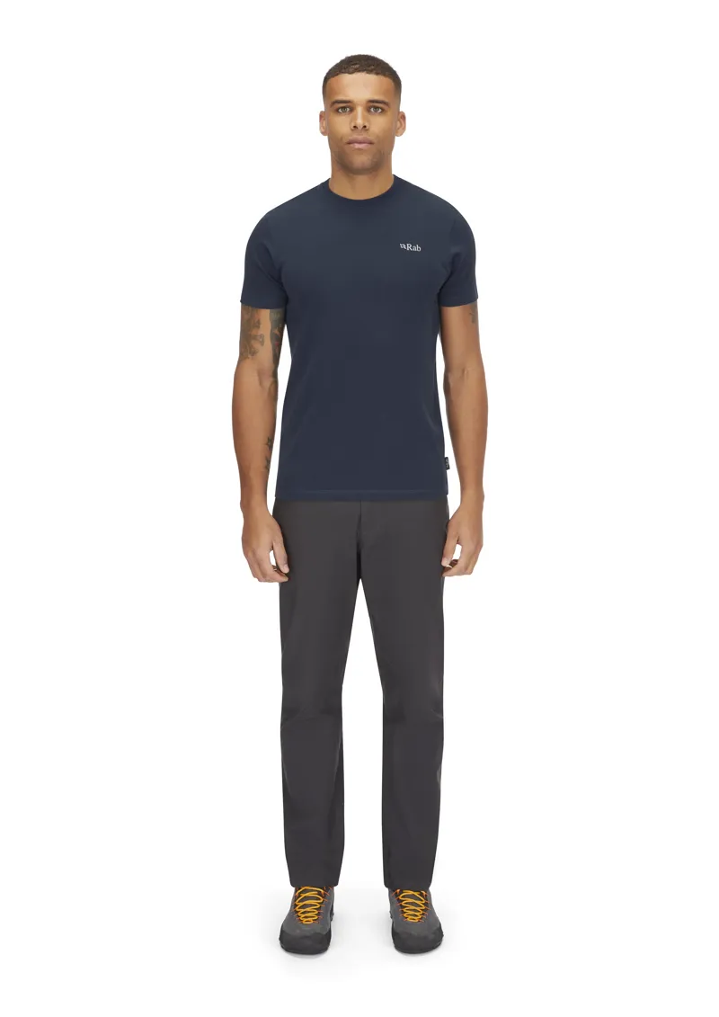 Rab Men's Basecamp 3 Peak Tee Tempest Blue-6