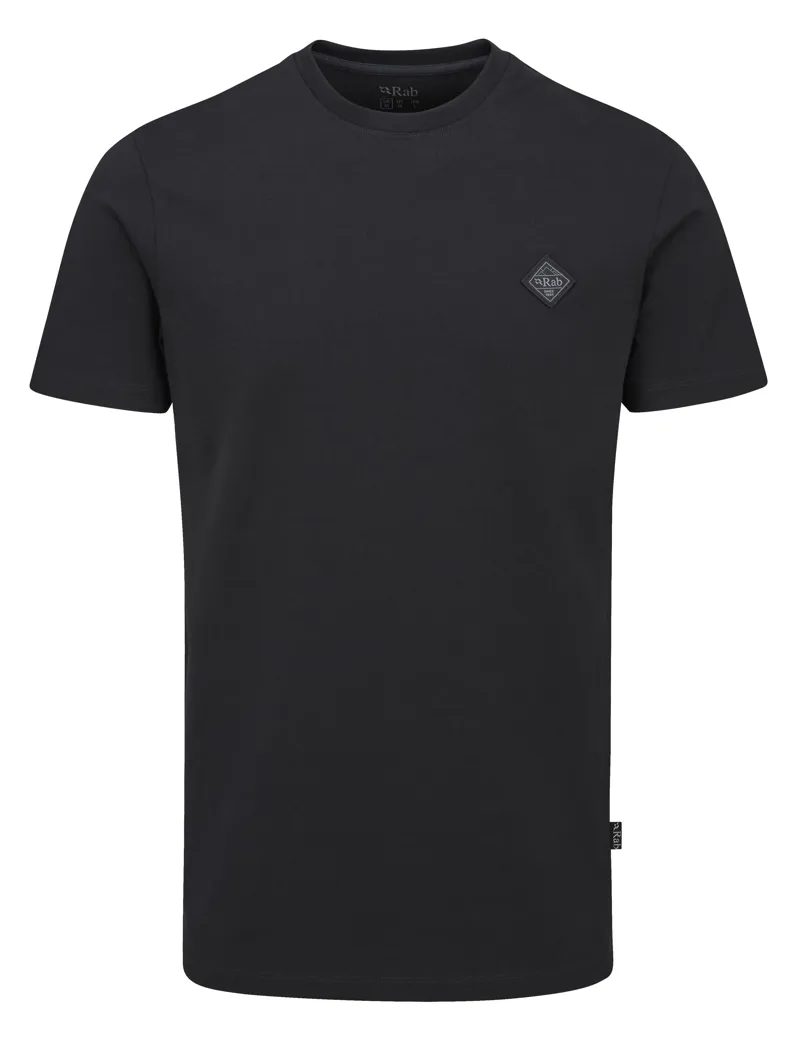 Rab Men's Basecamp Logo Badge Tee Beluga