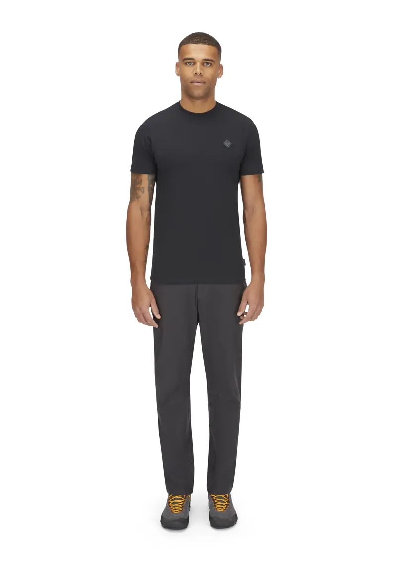 Rab Men's Basecamp Logo Badge Tee Beluga-5