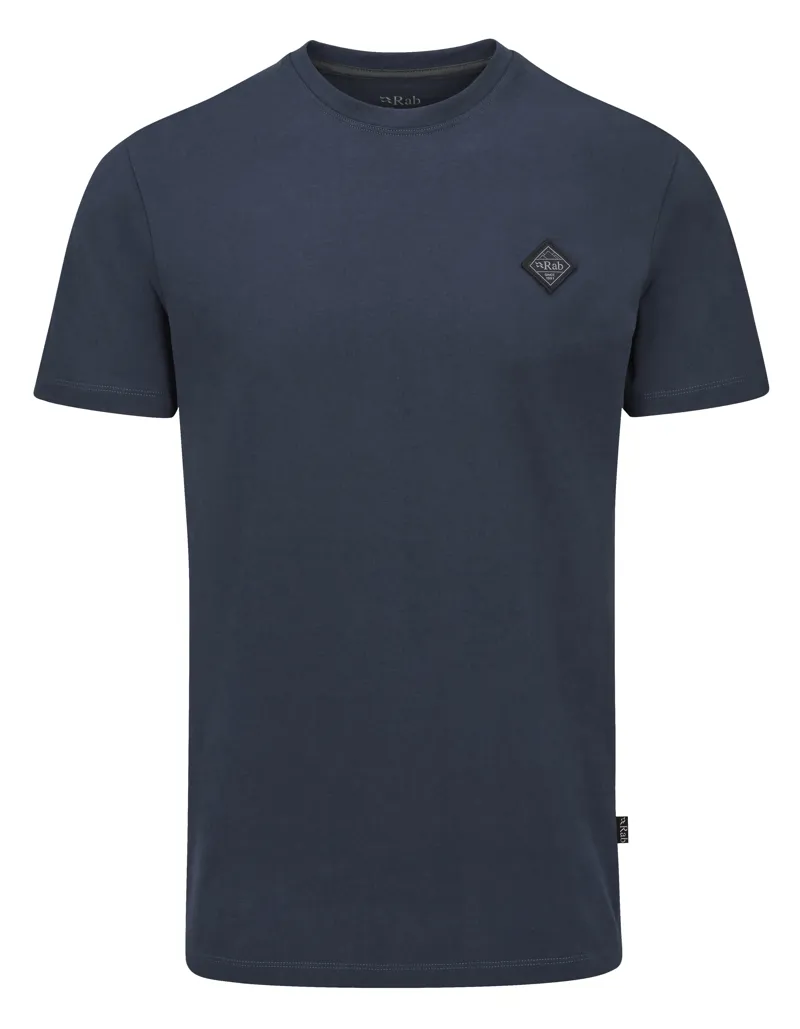 Rab Men's Basecamp Logo Badge Tee Tempest Blue