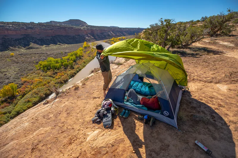 Big Agnes Blacktail 3 Tent Green-5
