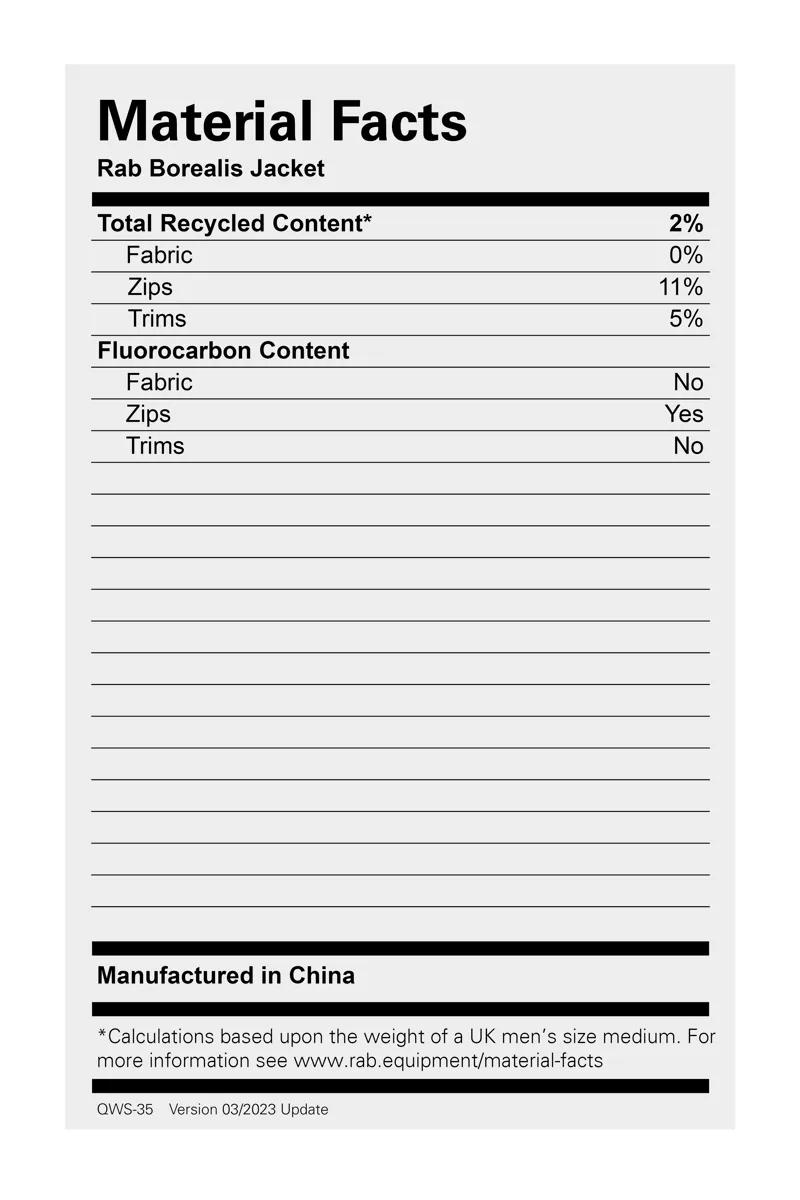 Rab Mens Borealis Jacket Tuscan Red-6